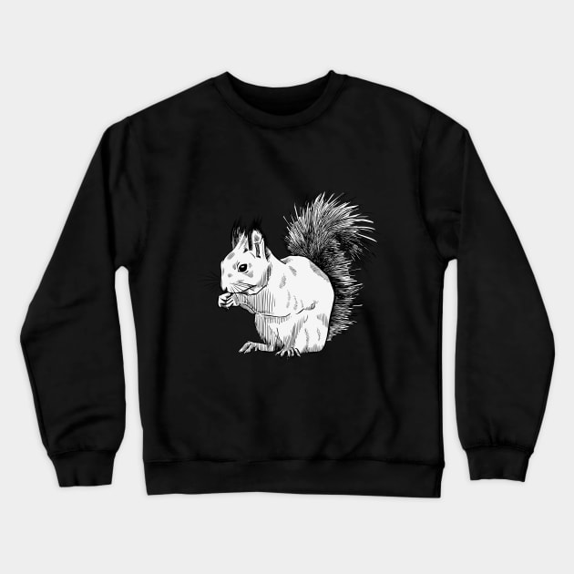 Cute Squirrel Crewneck Sweatshirt by UrsulaRodgers